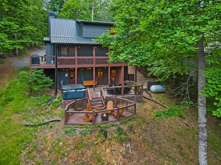 Lakeside Retreat Hot Tub Fishing Hiking Ellijay Zewnętrze zdjęcie